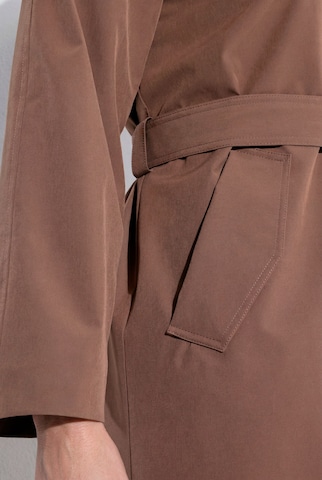 Ulla Popken Between-seasons coat in Brown