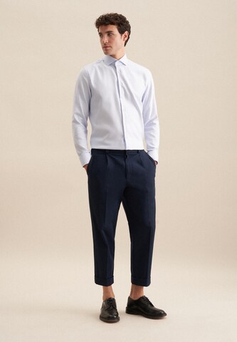 Coupe regular Chemise business SEIDENSTICKER en bleu