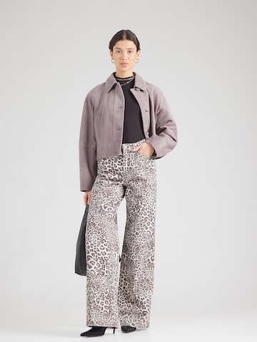 Marc Cain Wide leg Jeans in Bruin