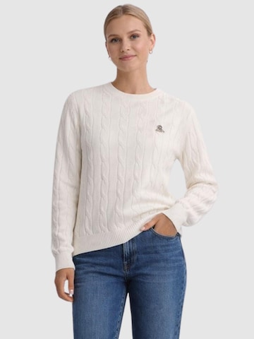 Pull-over Refrigiwear en blanc : devant