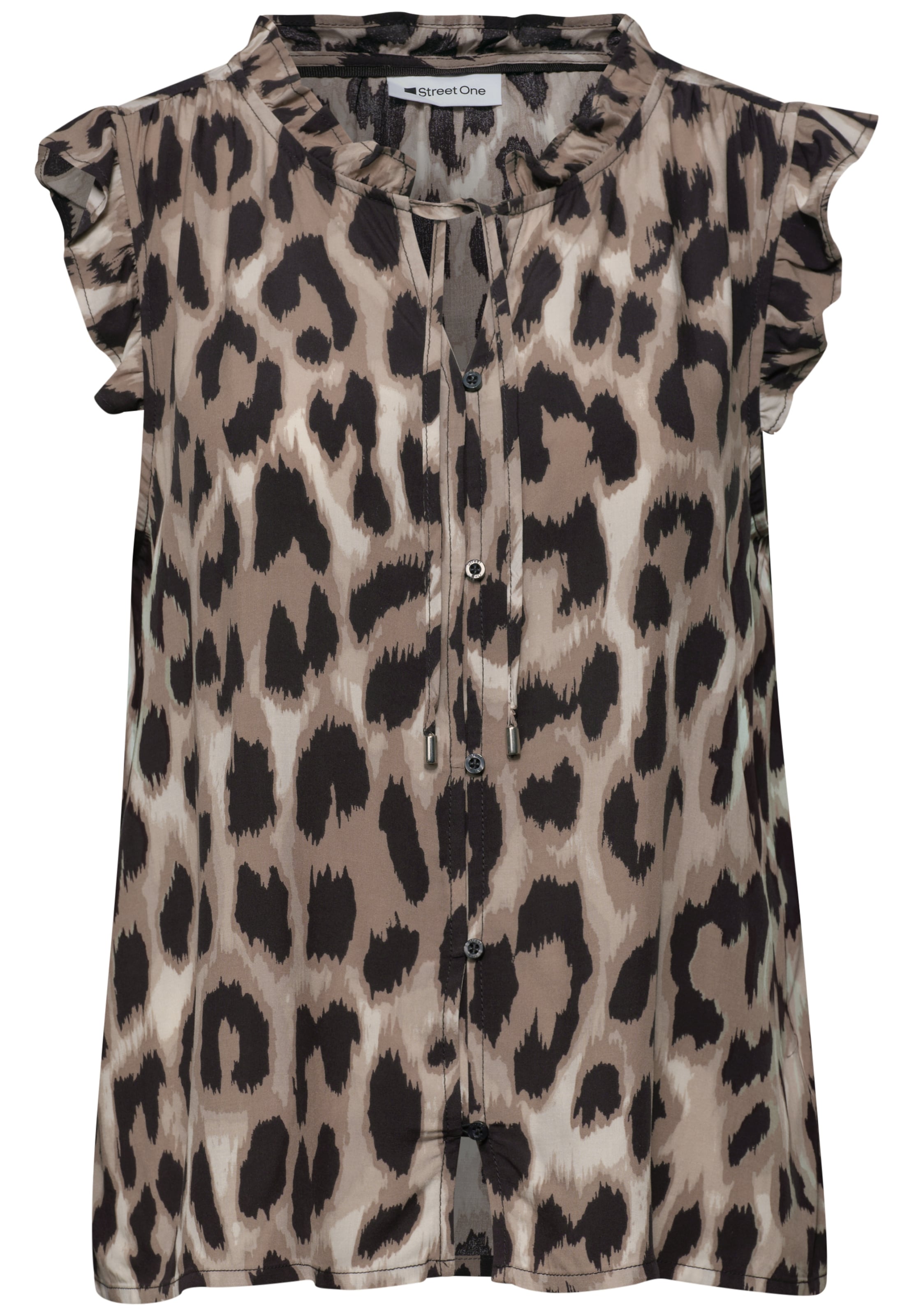 STREET ONE Bluse in Beige: Vorderseite