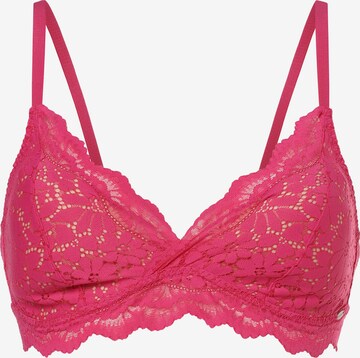 Skiny Bra in Pink: front