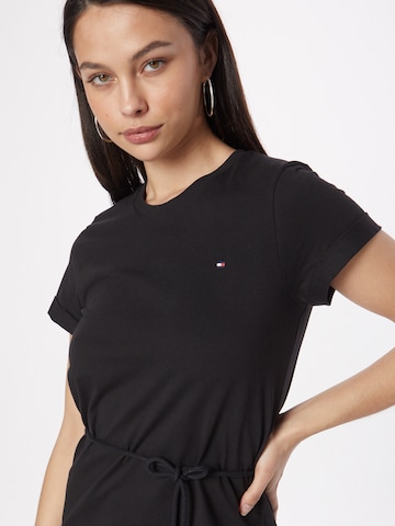 TOMMY HILFIGER Jurk in Zwart