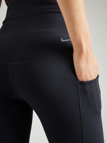 NIKE Skinny Workout Pants 'ZENVY' in Black