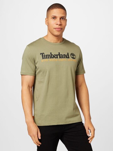 TIMBERLAND T-Shirt in Braun: predná strana