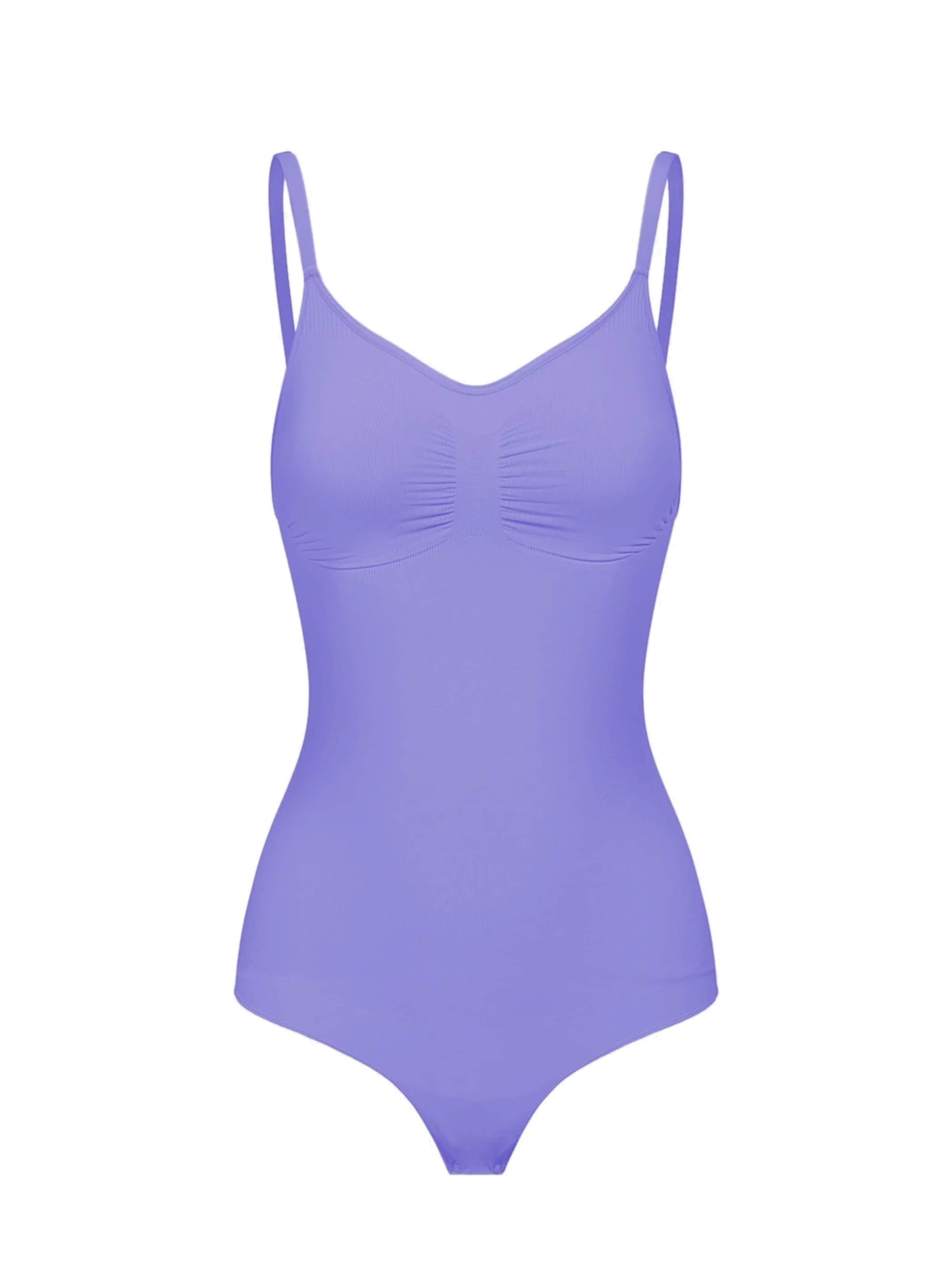 cfab Shaping bodysuit 'Sculpting Shapewear mit String' in Purple: front