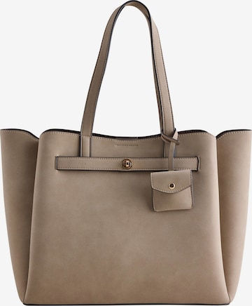 Next Shopper i brun: forside