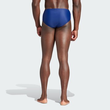 ADIDAS PERFORMANCE Athletic Swim Trunks in Blue