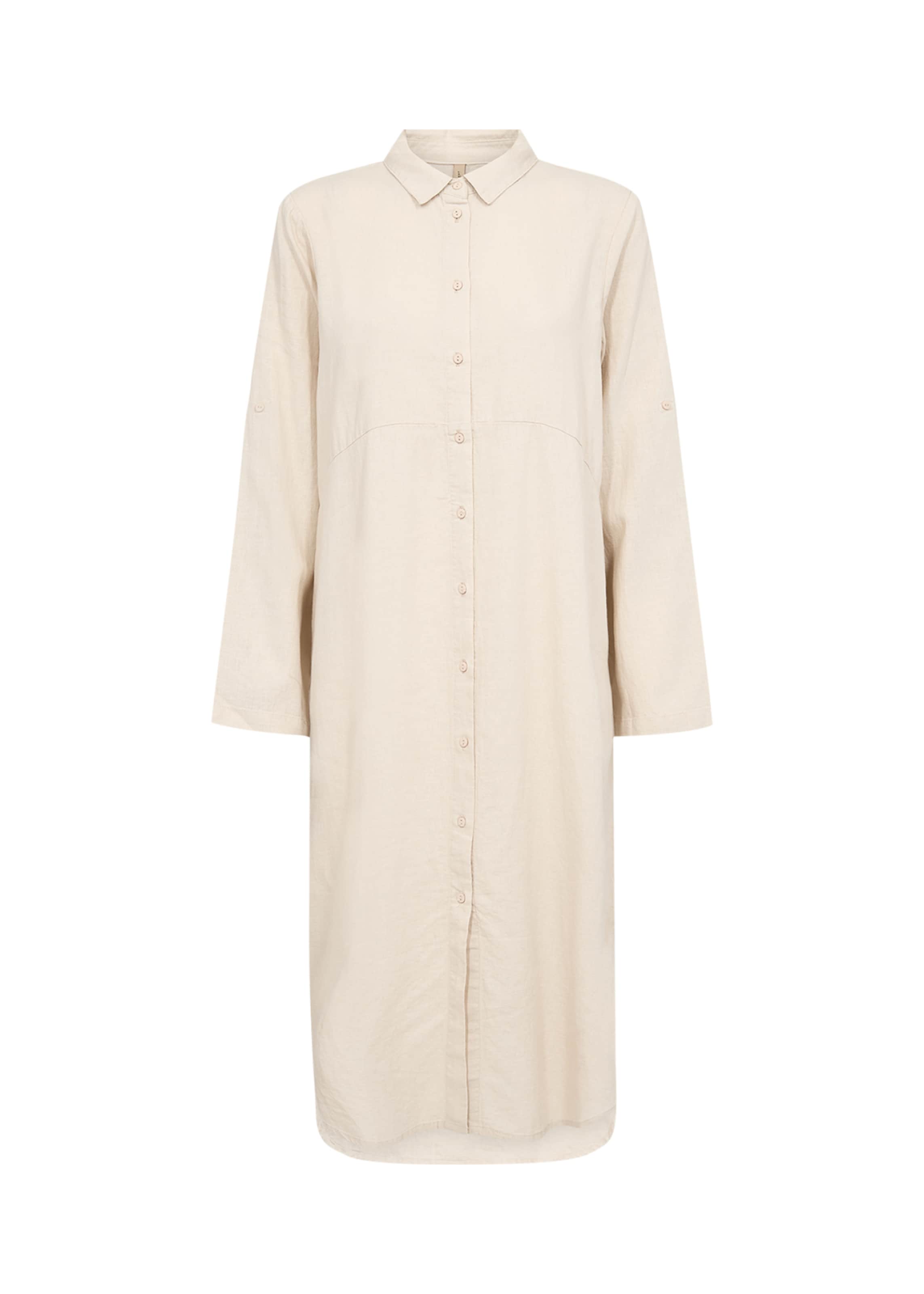 Soyaconcept Robe-chemise &#x27;INA&#x27; en sable, Vue avec produit