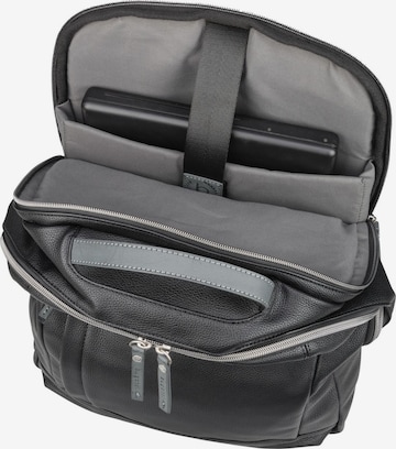 bugatti Backpack 'Moto D' in Black