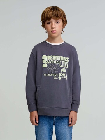 Scalpers Sweatshirt ' ' in Blue: front