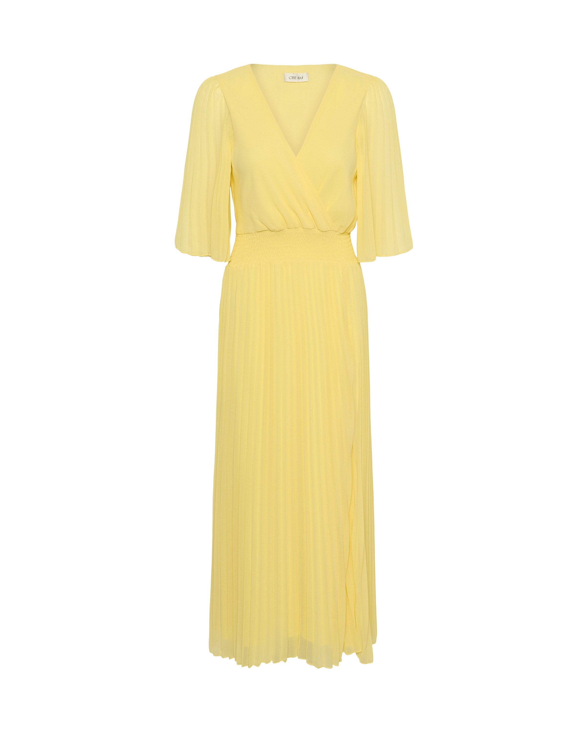 Cream Dress 'CRAluna' in Yellow: front