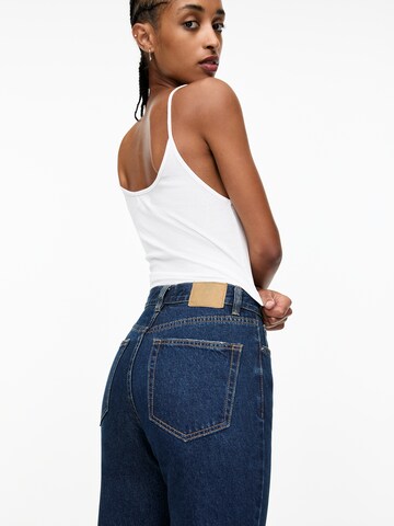 Pull&Bear Normalny krój Jeansy w kolorze niebieski