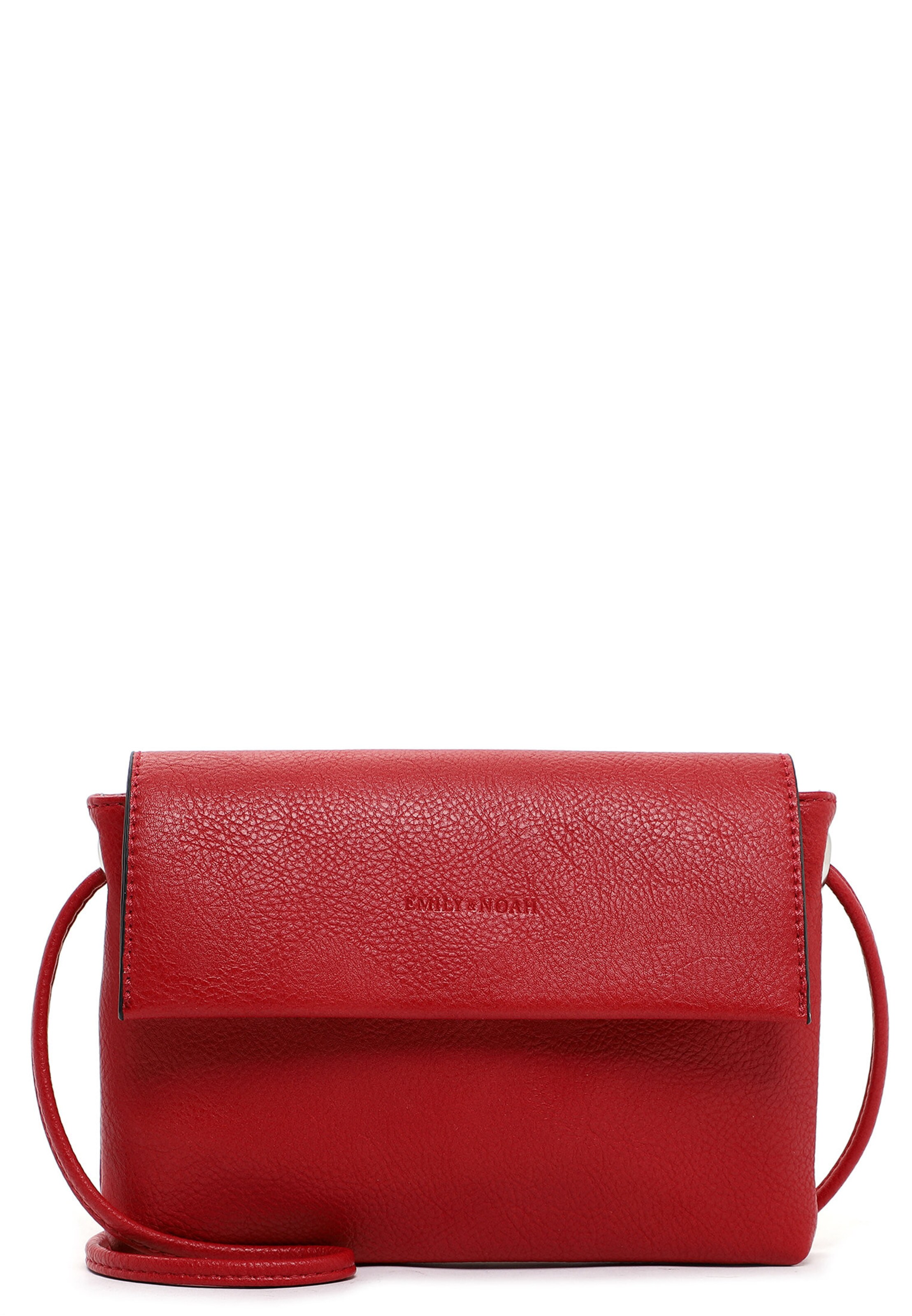 Emily & Noah - Bolso de hombro 'Emma' en rojo: frente
