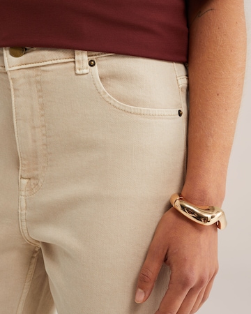 Tapered Jeans de la WE Fashion pe bej