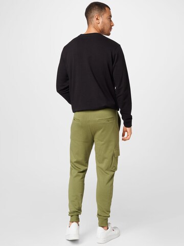 Tapered Pantaloni cargo 'Core Utility' di WESTMARK LONDON in verde