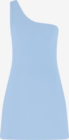 Girlfriend Collective - Vestido desportivo 'Bianca' em azul: frente