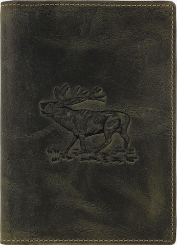 Étui GREENBURRY en vert : devant