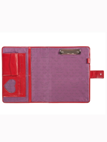 petit amour Document Bag 'LISA' in Red