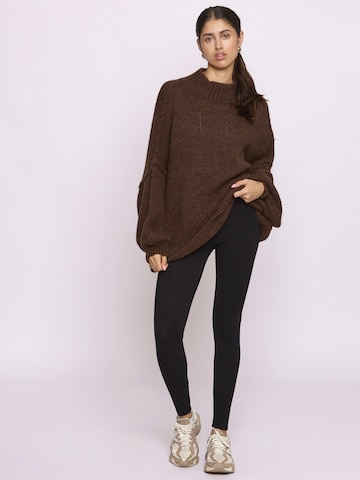 Lilavie Strickpullover ' Maraa ' in Braun