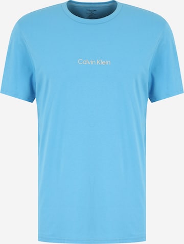 T-Shirt Calvin Klein Underwear en bleu : devant