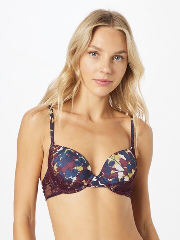 ESPRIT Push-up Bra in Blue: front