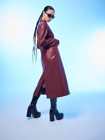 Manteau mi-saison 'Mona' SHYX en rouge