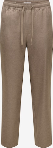 Only & Sons Byxa 'ONSTOBY' i brun: framsida