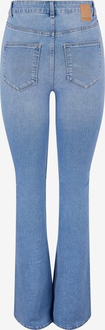 PIECES Flared Jeans 'Peggy' in Blauw