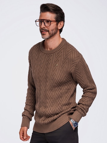 Ombre Sweater in Brown