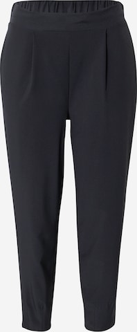 ESPRIT - Tapered Pantalón deportivo en negro: frente