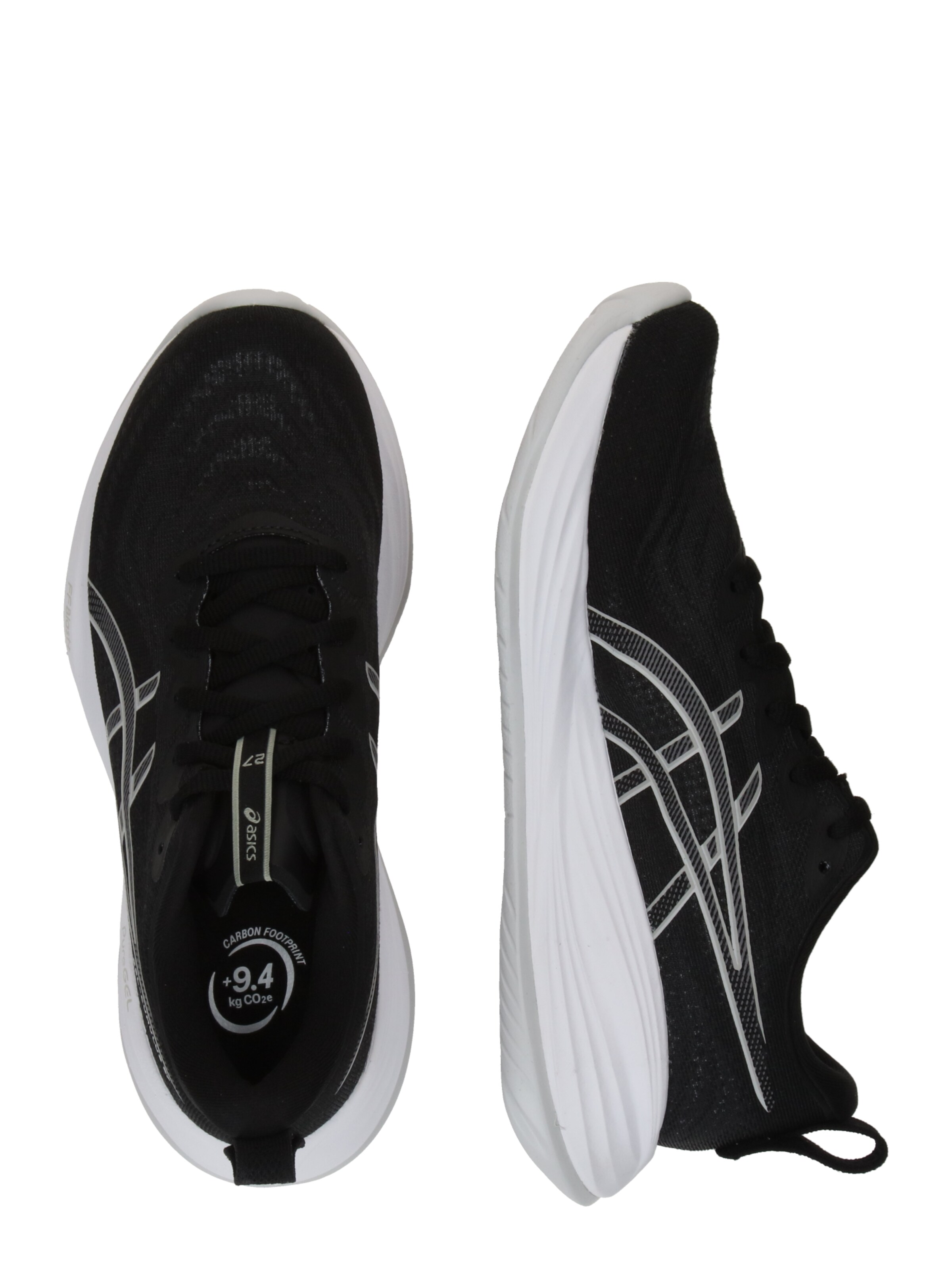 Chaussure de course 'Gel-Cumulus 27' ASICS en noir