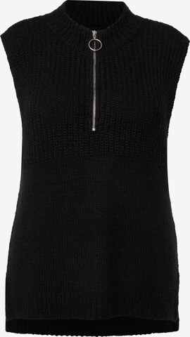 Pull-over Ulla Popken en noir : devant