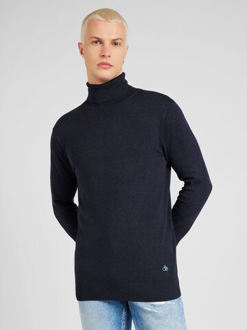 Pullover 'Essentials' di SCOTCH & SODA in blu: frontale