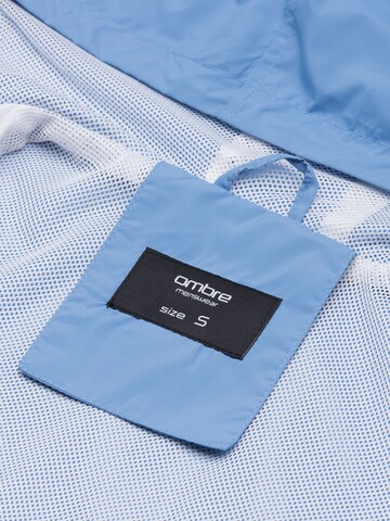 Ombre Between-Season Jacket 'C438' in Blue