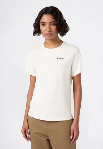Champion Authentic Athletic Apparel Shirt in White: front