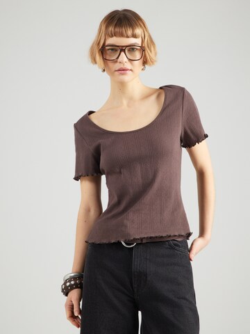 Noella - Camiseta 'Julietta' en marrón: frente