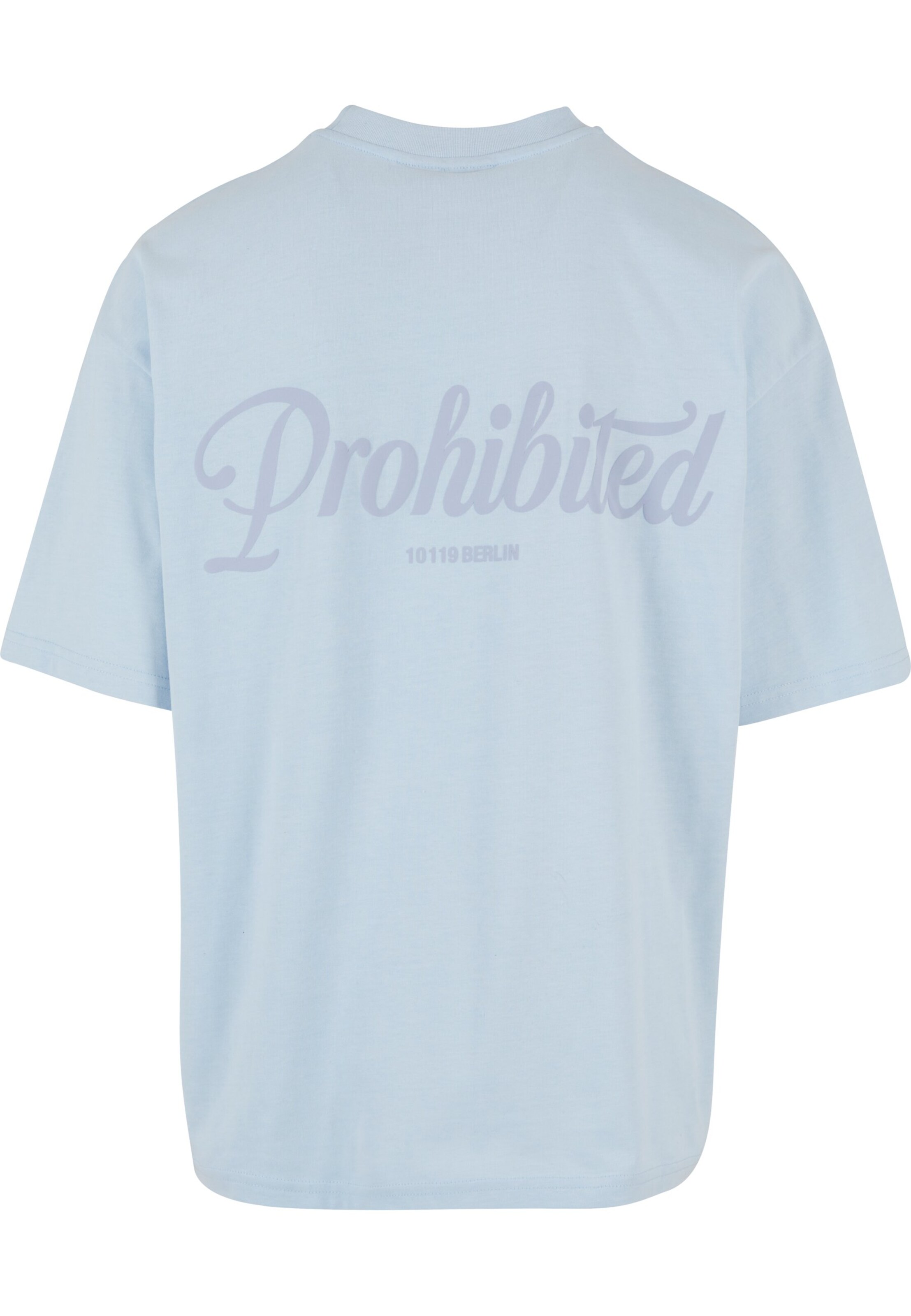 Prohibited T-shirt i blå