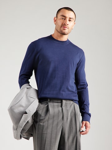 SELECTED Pullover 'SLHTORINO' in Blau: Vorderseite