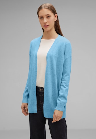 STREET ONE Strickjacke in Blau