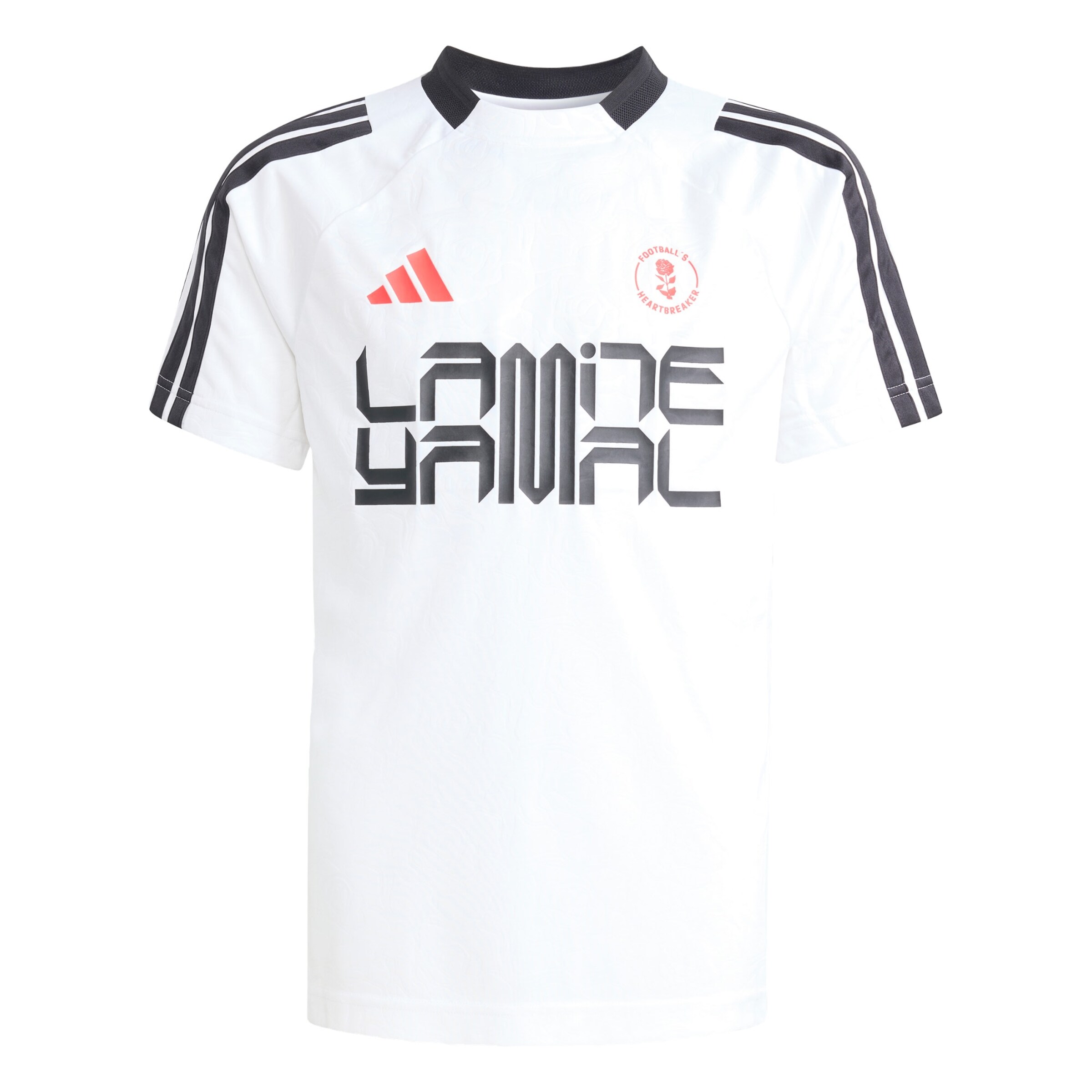 ADIDAS PERFORMANCE - Camiseta funcional 'Lamine Yamal' en blanco: frente
