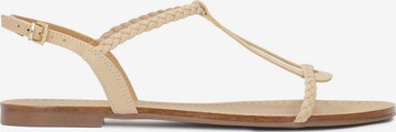 Kazar Strap Sandals in Beige