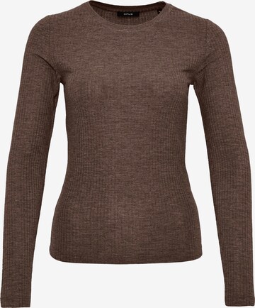 OPUS Shirt 'Sulikko' in Brown: front