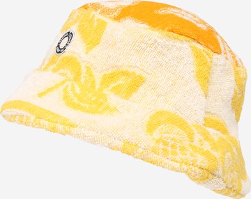 ABOUT YOU REBIRTH STUDIOS Hat 'Easy Breezy' in Yellow: front