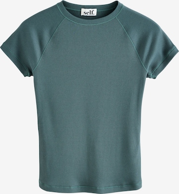 self. Shirt in Blue: front