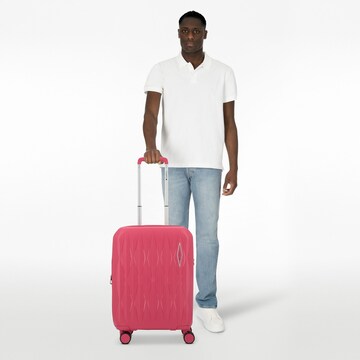 Gabol Trolley 'Infinity' in Pink: front