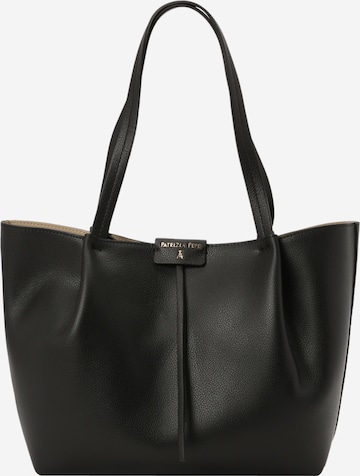 PATRIZIA PEPE Shopper 'New Cuoio' in Black: front