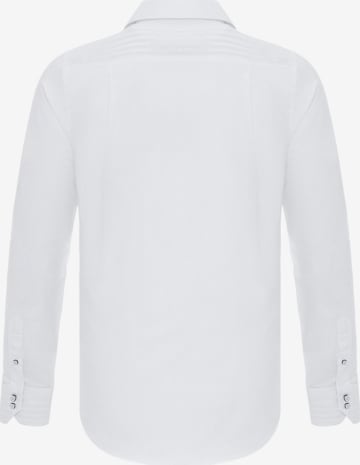 DENIM CULTURE Regular Fit Hemd 'Tywin' in Weiß
