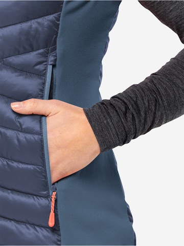 Gilet de sport 'ROUTEBURN PRO INS' JACK WOLFSKIN en bleu