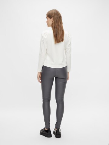 OBJECT Skinny Leggings 'Belle' in Grey